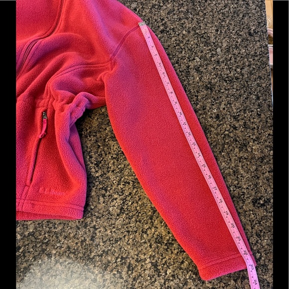 ♥️ Host Pick♥️ L.L. Bean Polartec Fleece Jacket, Raspberry, Small Petite - Picture 13 of 13